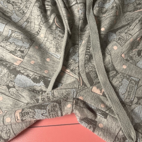 Disney Winnie The Pooh pajama jogger sleep lounge pants Size small 4-6 in‎ grey - Picture 6 of 12